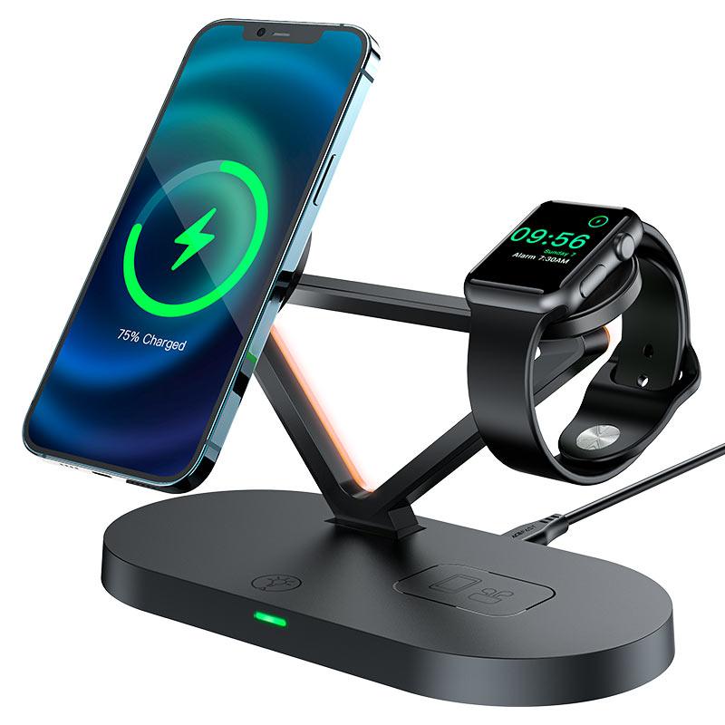 ACEFAST E9 3-in-1 Desktop Wireless Charging Holder - Saleshubstore