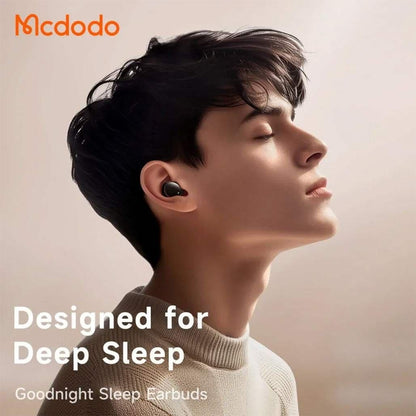 Mcdodo HP-4490 Goodnight Sleep TWS Wireless Earphones – 24H Battery Life, Ultra-Comfort Design, Noise Isolation | Bluetooth 5.3 - Saleshubstore