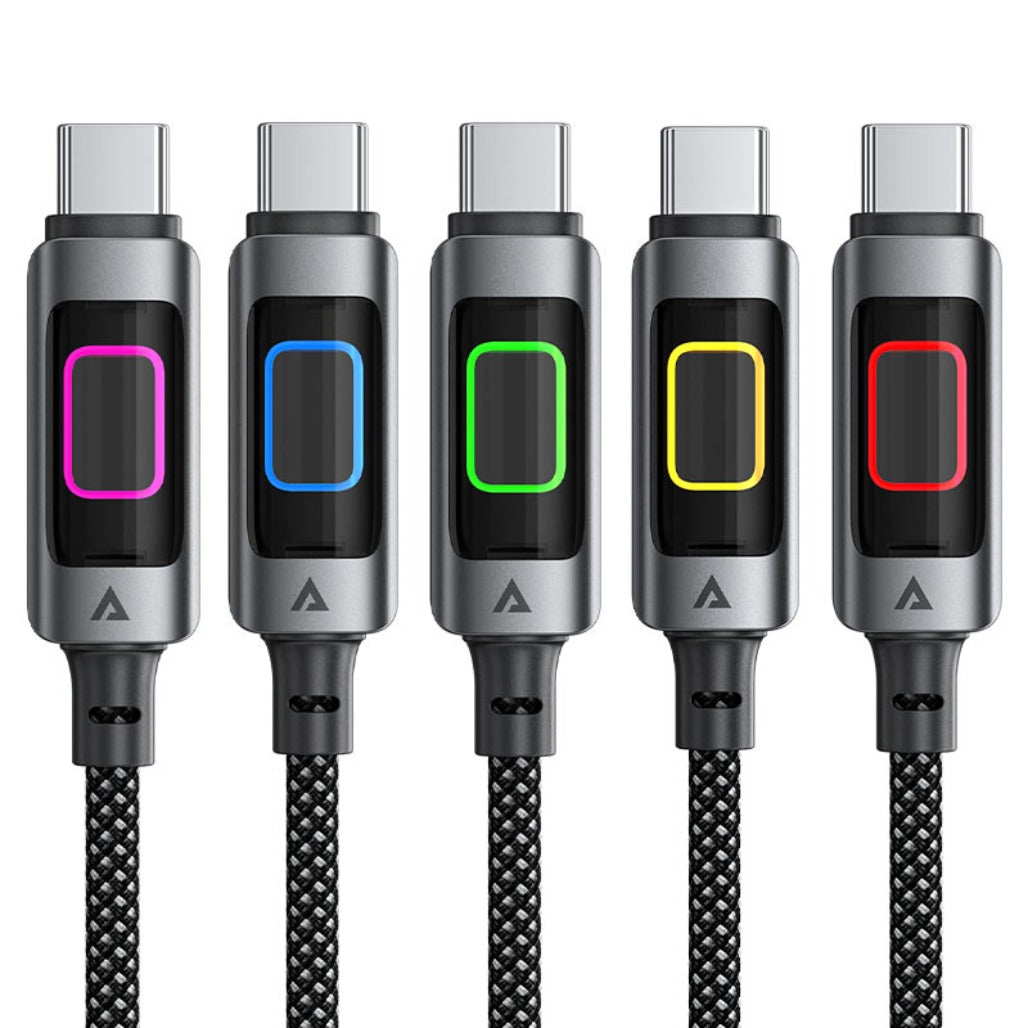 Acefast C21-03 USB-C to USB-C 60W Fast Charging Cable – Durable Type-C Data & Power Cable