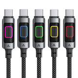 Acefast C21-03 USB-C to USB-C 60W Fast Charging Cable – Durable Type-C Data & Power Cable