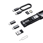 Mcdodo WF-1720 Travel Storage Box – All-in-One Cable, SIM & Adapter Kit - Saleshubstore
