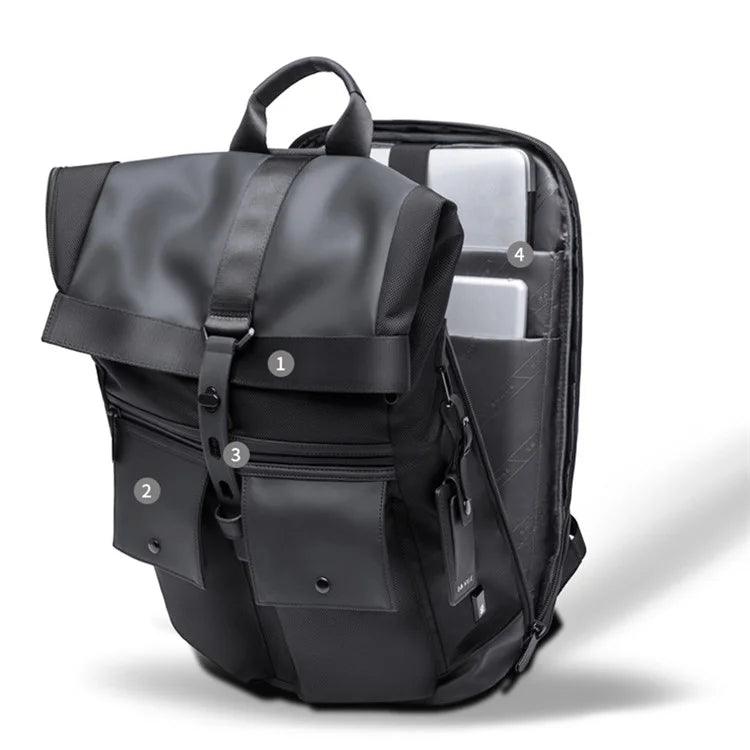 BANGE G65 Waterproof Anti-Theft Business Travel Laptop Backpack - Saleshubstore