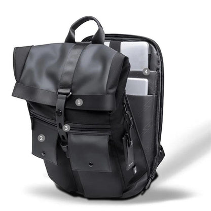 BANGE G65 Waterproof Anti-Theft Business Travel Laptop Backpack - Saleshubstore