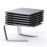 Portable Aluminum Alloy Laptop Riser Stand for 11-15 Inch Notebooks – Fast Heat Dissipation - Saleshubstore