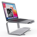 Portable Aluminum Alloy Laptop Riser Stand for 11-15 Inch Notebooks – Fast Heat Dissipation - Saleshubstore