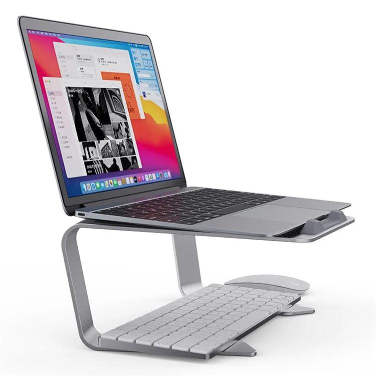 Portable Aluminum Alloy Laptop Riser Stand for 11-15 Inch Notebooks – Fast Heat Dissipation - Saleshubstore