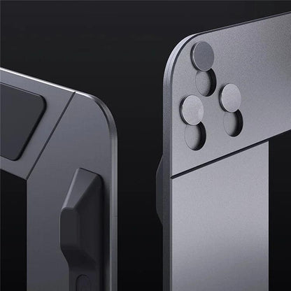 Portable Aluminum Alloy Laptop Riser Stand for 11-15 Inch Notebooks – Fast Heat Dissipation - Saleshubstore