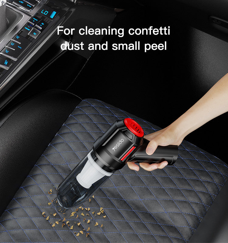 Yesido VC03 4500Pa Portable Handheld Vacuum Cleaner – Compact Cordless Cleaner for Car & Home