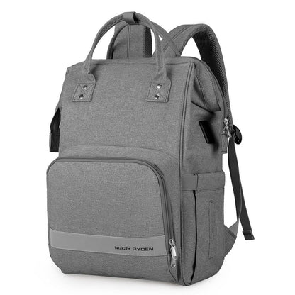 Mark Ryden MR8703 Diaper Bag USB - Mom's Backpack - Saleshubstore