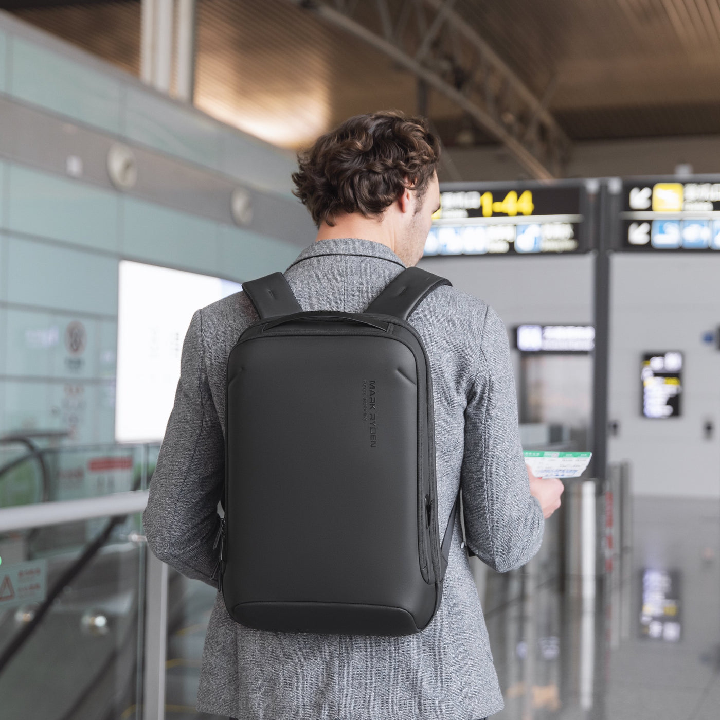 Mark Ryden MR9008SJ Campus USB Charging Waterproof Backpack - Saleshubstore