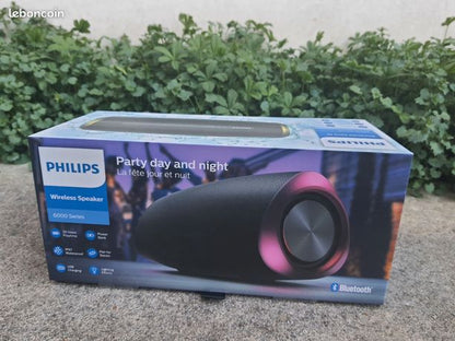Philips TAS6305/00 Wireless Speaker – Portable Bluetooth Speaker with Deep Bass & Clear Sound