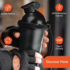 Porodo Lifestyle Portable Electric Protein Mixer – Rechargeable Blender Cup (Black)