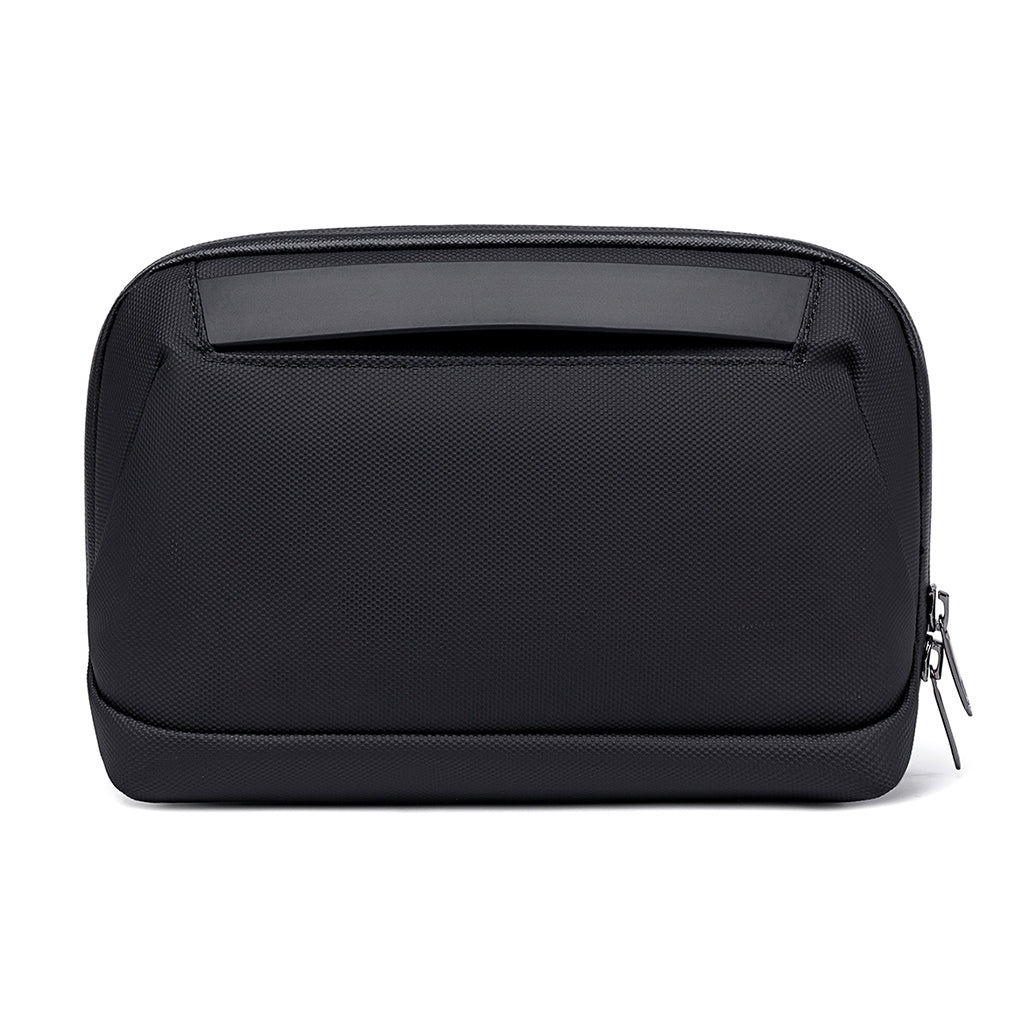 Arctic Hunter KB00613 Tech Pouch – Multi-Layer Water-Resistant Travel Organizer (Black)