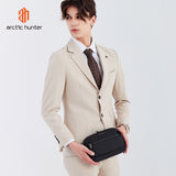 Arctic Hunter KB00613 Tech Pouch – Multi-Layer Water-Resistant Travel Organizer (Black)