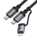 AceFast Charging Data Cable C20-01 USB-C to Lightning