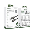 AceFast C23-01 USB-C to Lightning Cable