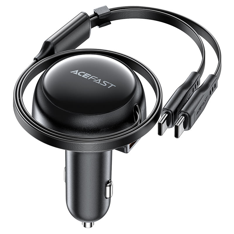 AceFast Fast Charge Car Charger B13 53W with 2-in-1 cable