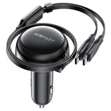 AceFast Fast Charge Car Charger B13 53W with 2-in-1 cable