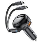 AceFast Fast Charge Car Charger B13 53W with 2-in-1 cable