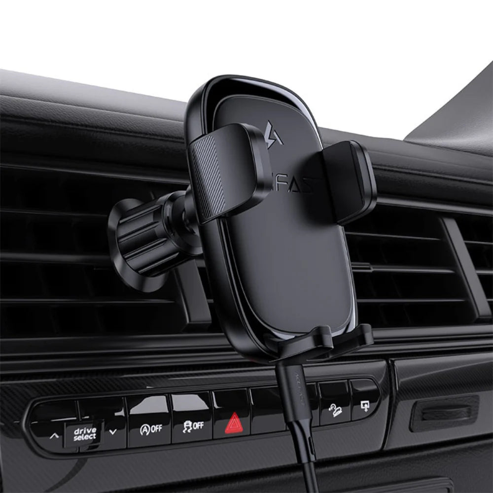 AceFast Fast Wireless Charger Car Holder D48