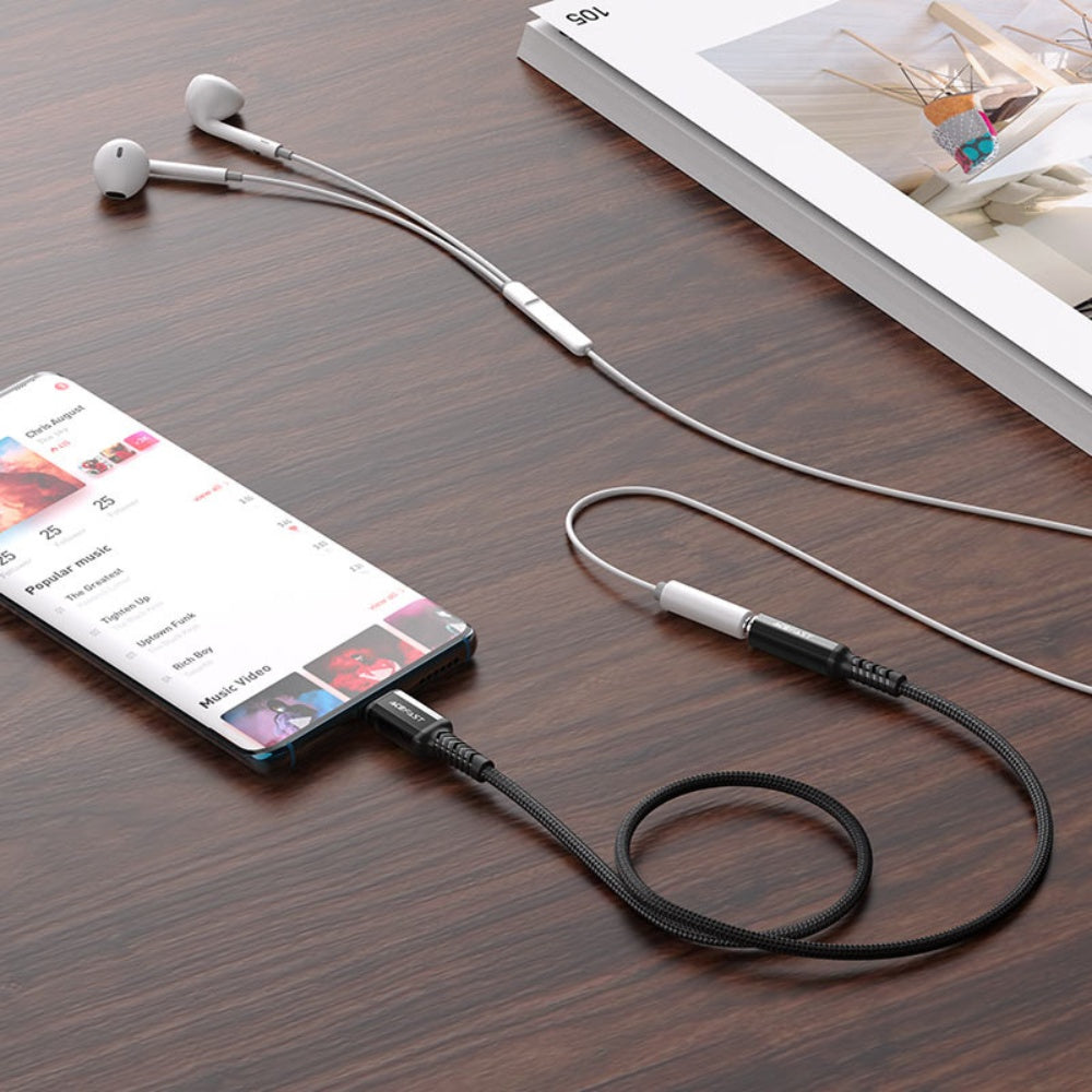 AceFast HI-FI Audio cable USB-C Headphones Adapter C1-07