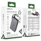 AceFast M29 20000mAh Power Bank
