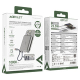 AceFast Magnetic Fast Wireless Charge Power Bank M18 22.5W 10000mAh