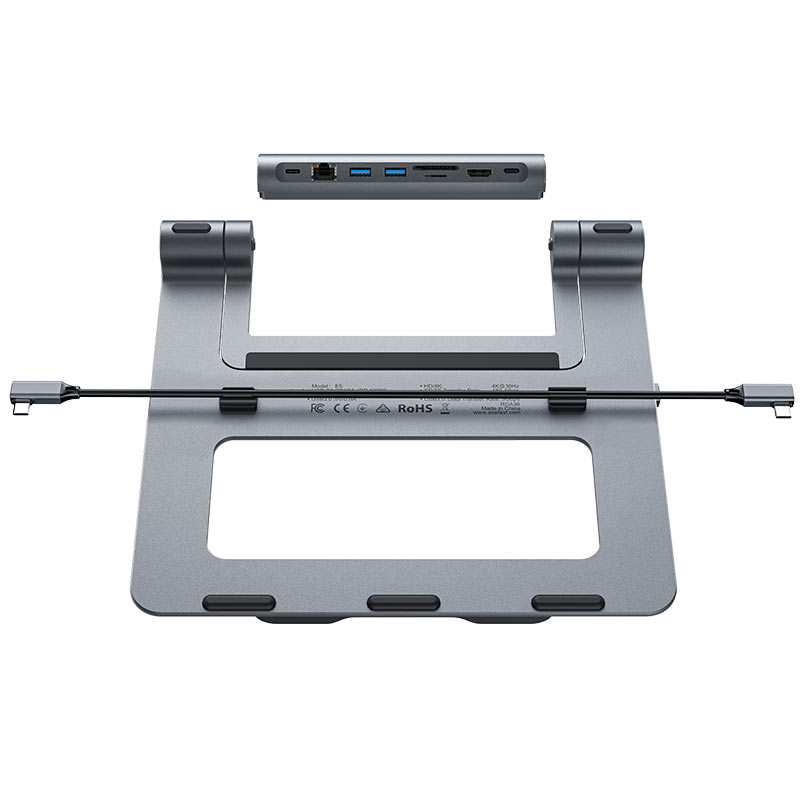 AceFast Multifunctional Laptop Stand with Hub E5 Plus