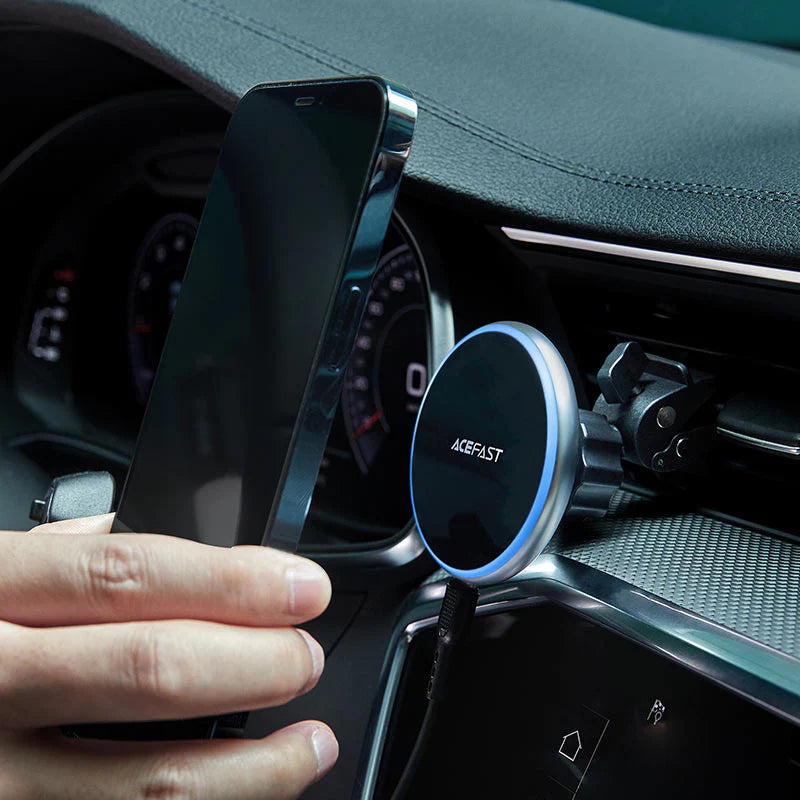 Acefast 15W Wireless Car Charger Mount Magnetic Holder D3