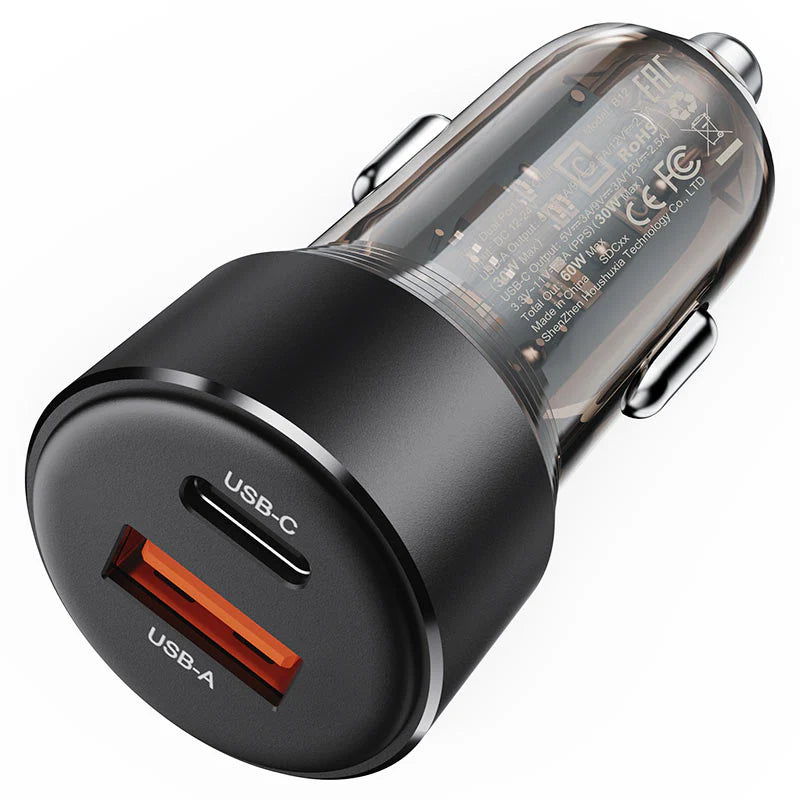 Acefast 60W Dual Port Car Charger B12
