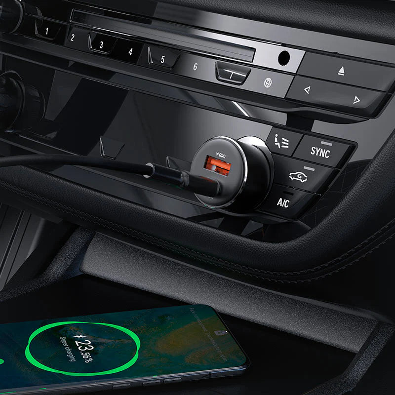 Acefast 60W Dual Port Car Charger B12