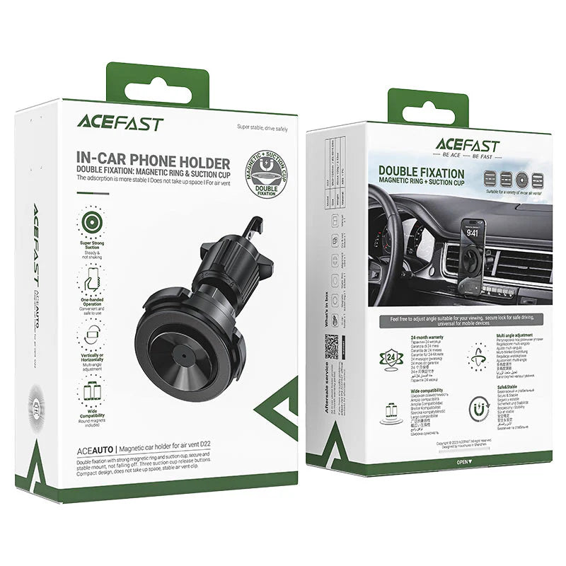 Acefast Car Mount Magnetic Holder D22