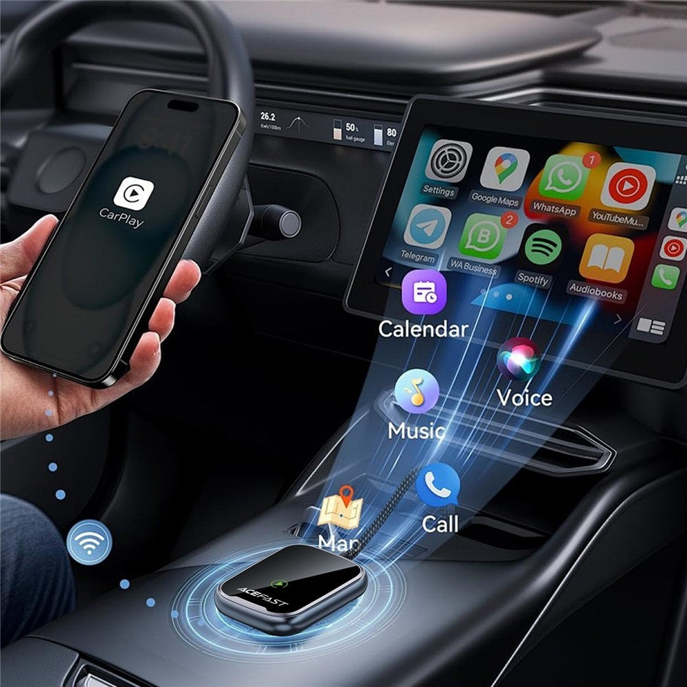 Acefast CarPlay Wireless Adapter for Car QC1
