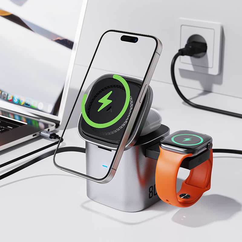 Acefast Desktop Fast Wireless GaN Charging Station Z9