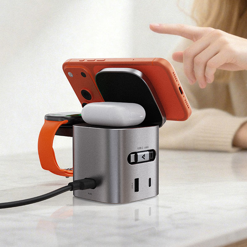 Acefast Desktop Fast Wireless GaN Charging Station Z9