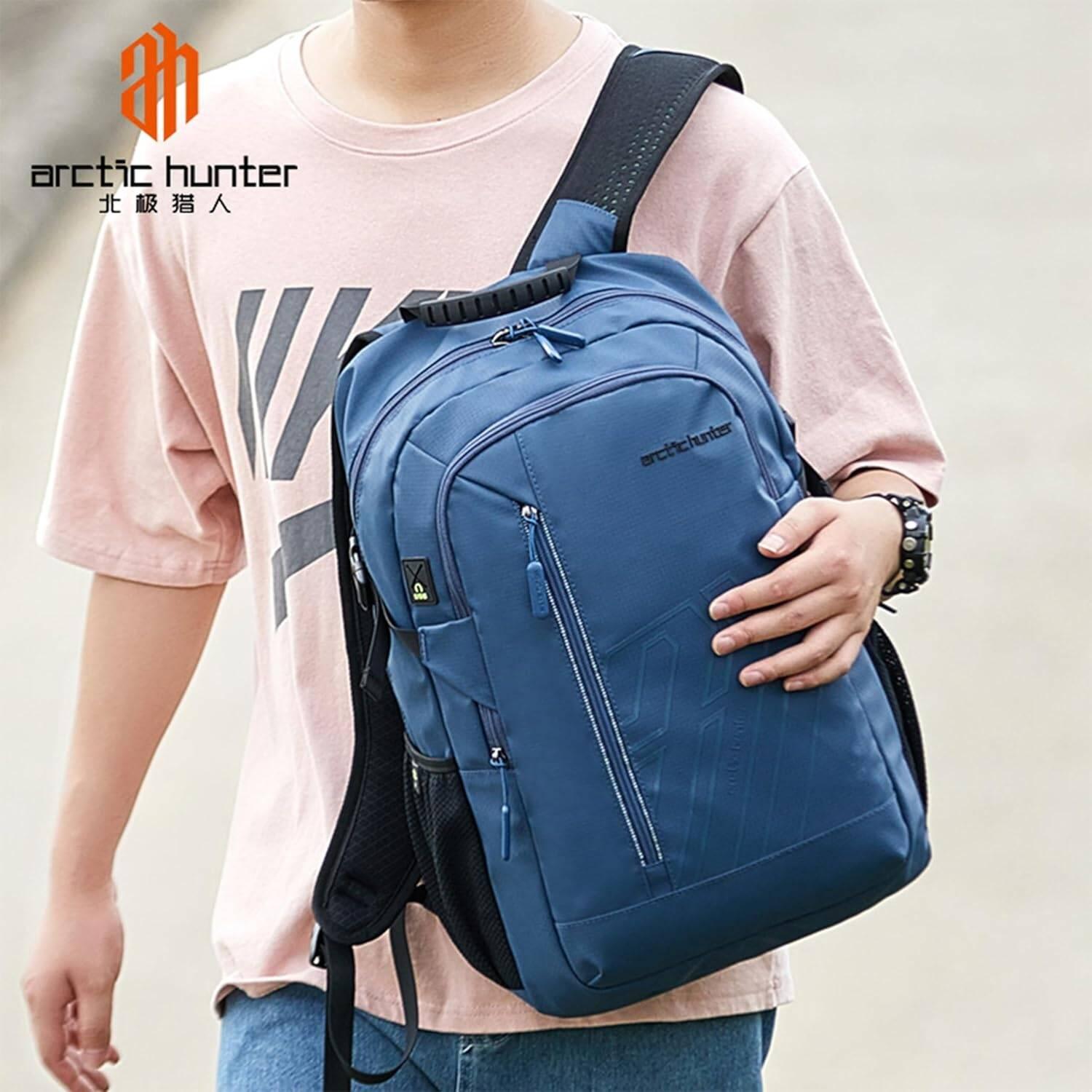 Arctic Hunter B00387 Multi-Functional 15.6-Inch Laptop Backpack – Durable Office & Travel Bag - Saleshubstore