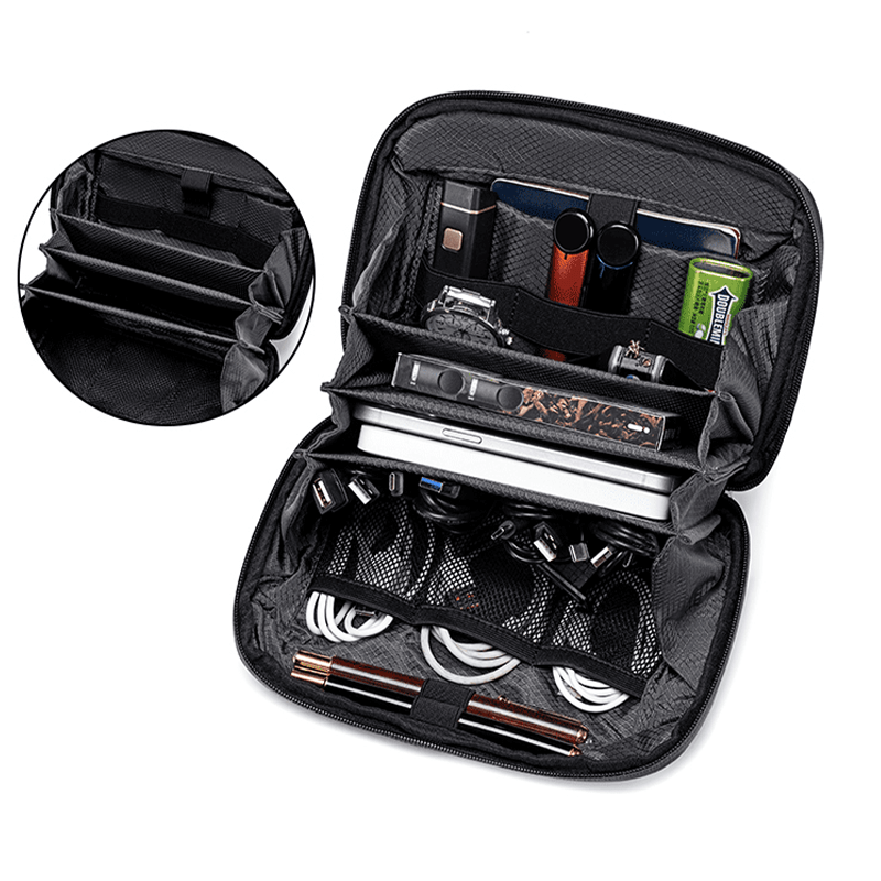 Arctic Hunter KB00613 Tech Pouch – Multi-Layer Waterproof Gadget Organizer