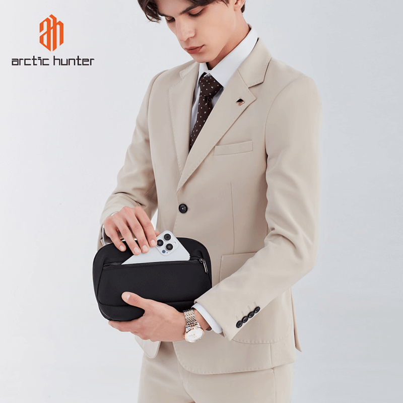 Arctic Hunter KB00613 Tech Pouch – Multi-Layer Waterproof Gadget Organizer