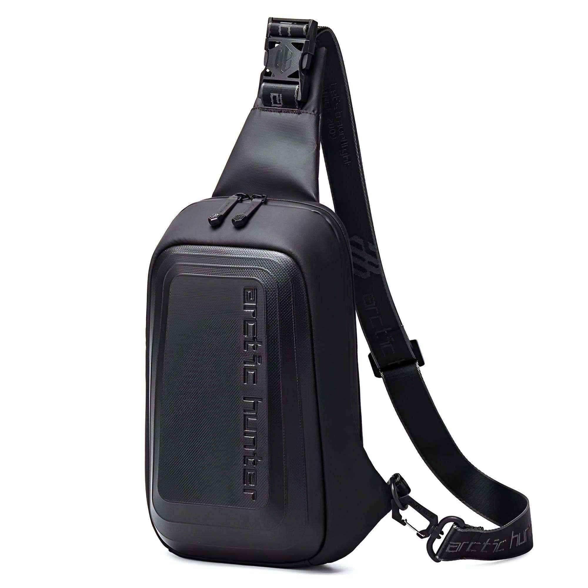 Arctic Hunter XB00126 Water-Resistant Hard Shell Sling Bag – Crossbody Tablet Bag for 9.7" iPads - Saleshubstore