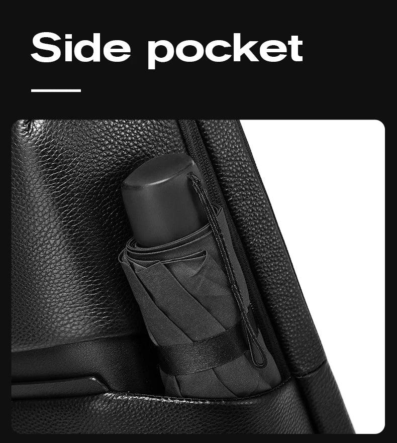 Bange 6625 Leather Laptop Backpack - Saleshubstore