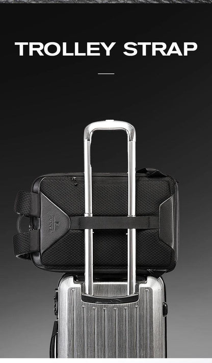 Bange 6625 Leather Laptop Backpack - Saleshubstore