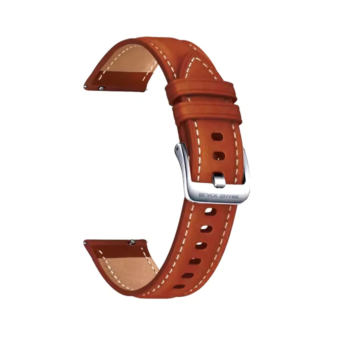 Black Shark Leather Watch Strap