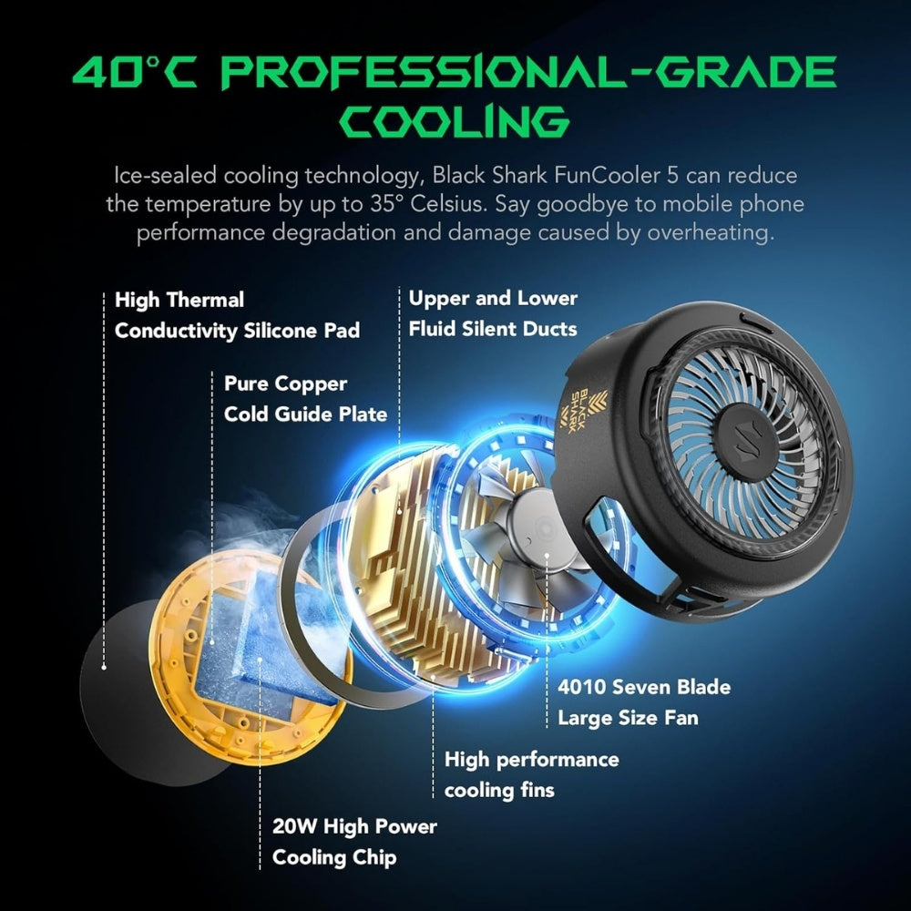 Black Shark Magnetic FunCooler 5
