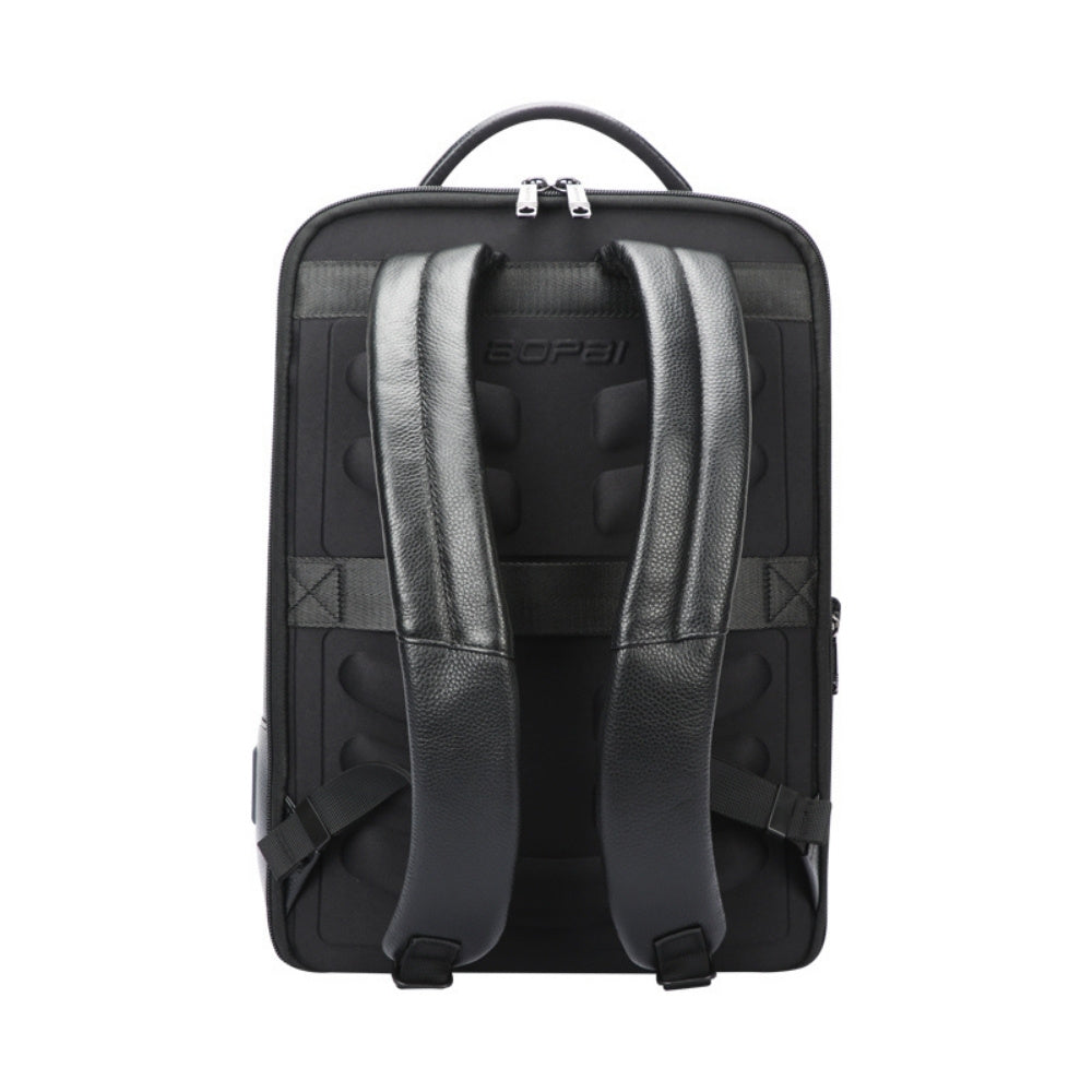 Bopai Leather Laptop Backpack