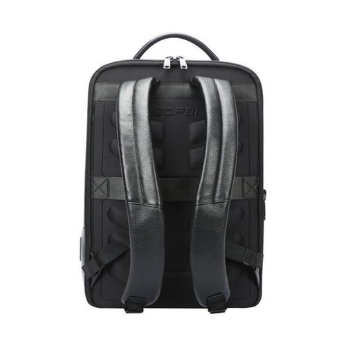 Bopai Leather Laptop Backpack