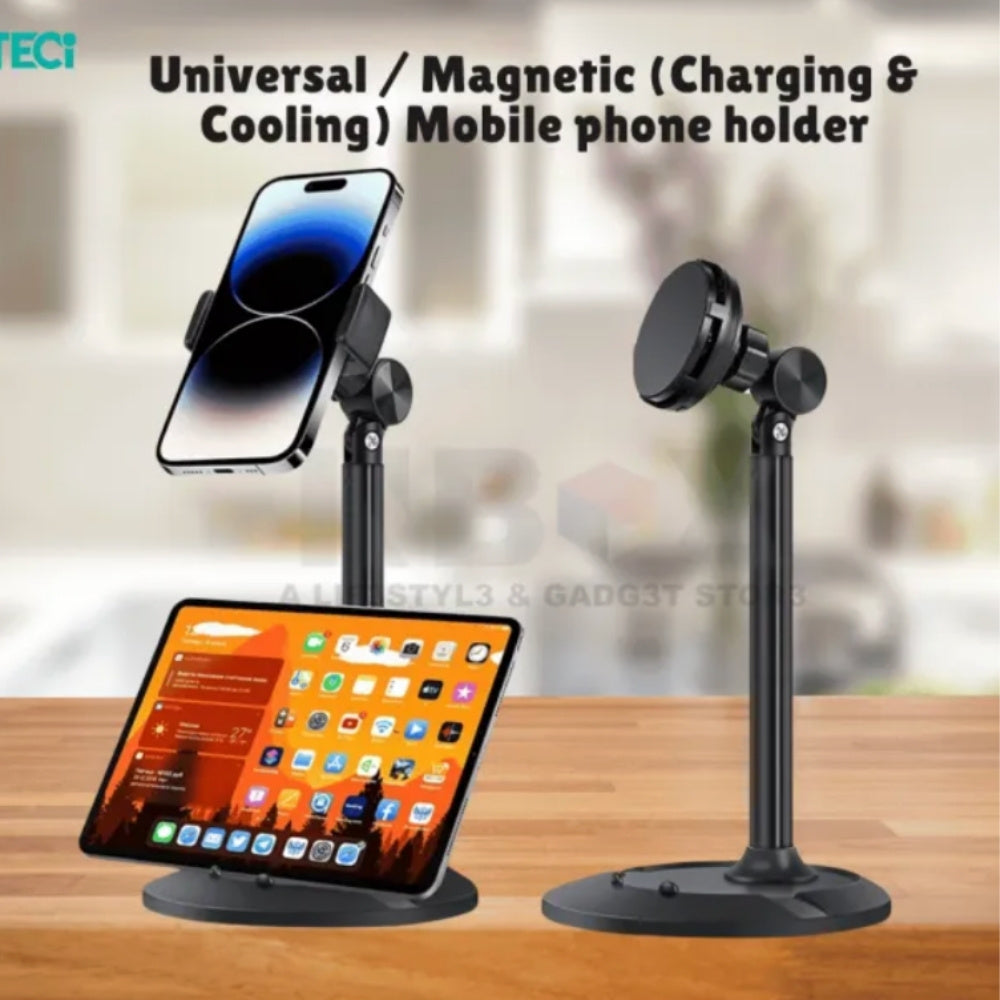 Coteci 2 in 1 Magnetic 15W Wireless Phone Charging and Tablet Desktop Stand