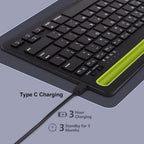 Coteci Dual Mode Slotted 78 Key Keyboard OF-034