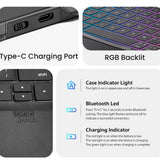 Apple iPad 11 (A16) Coteci Magnetic Detachable Keyboard Case