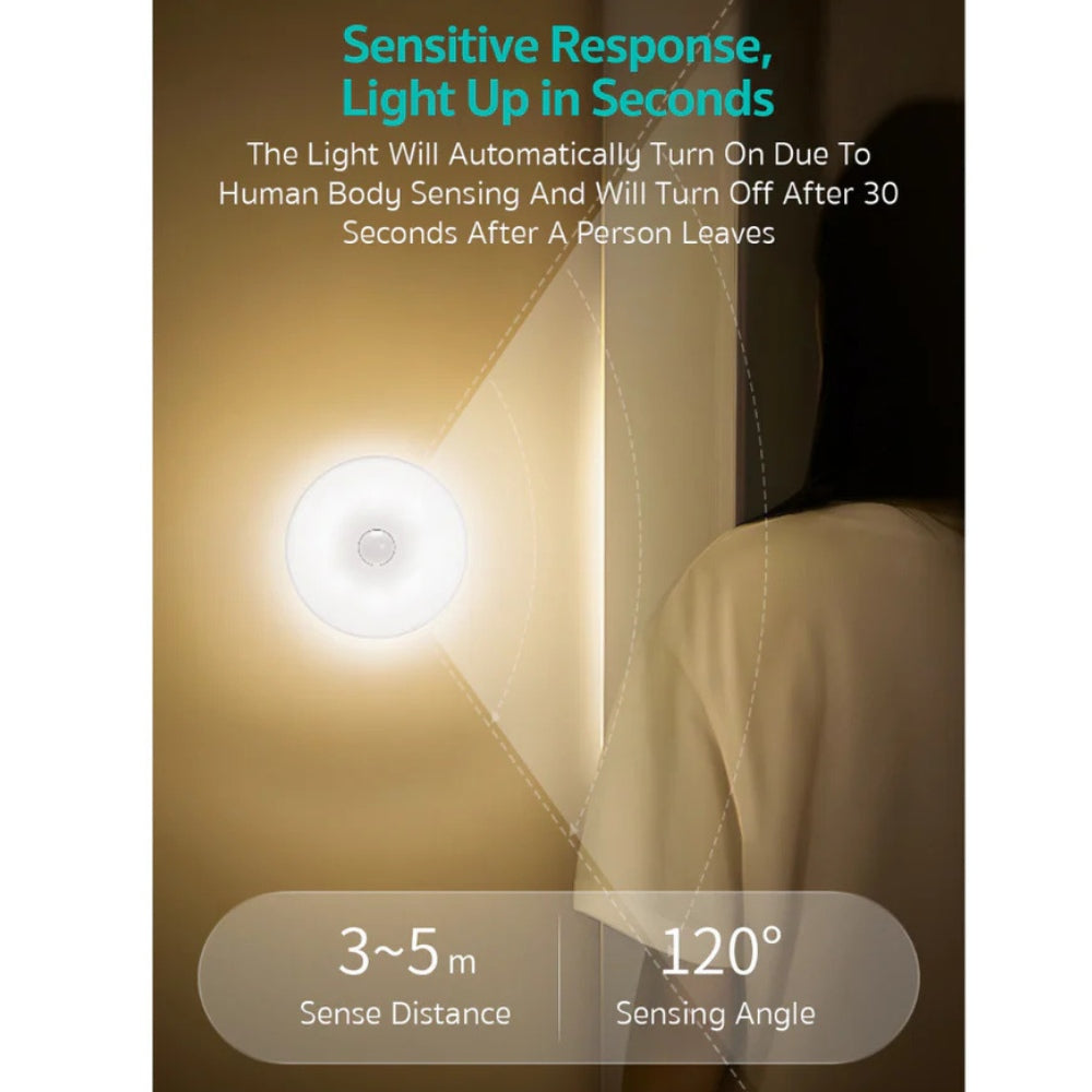 Coteci Motion Sensor LED Night Light