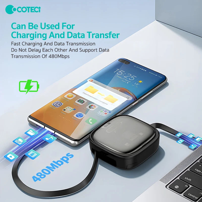 Coteci Multi-Function Cord Storage Box